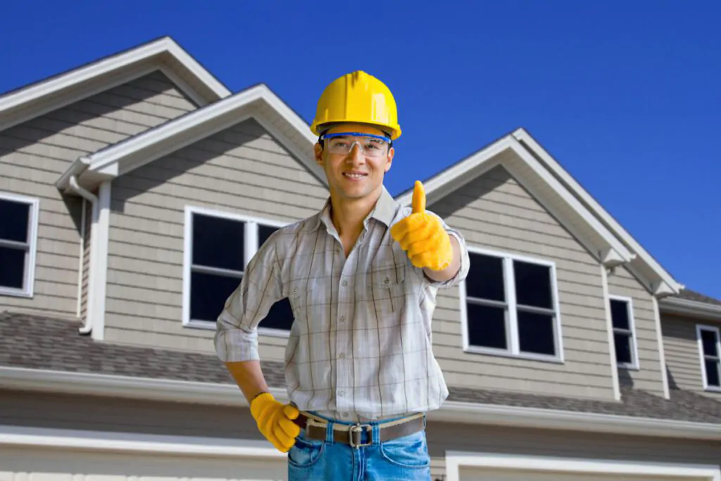 Siding Contractor thumbs up