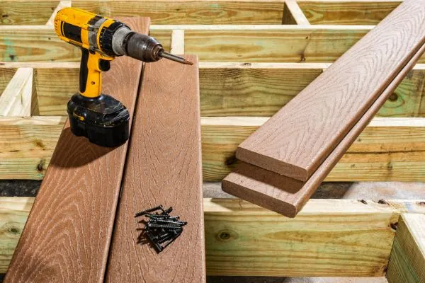 deck board materials and power tools